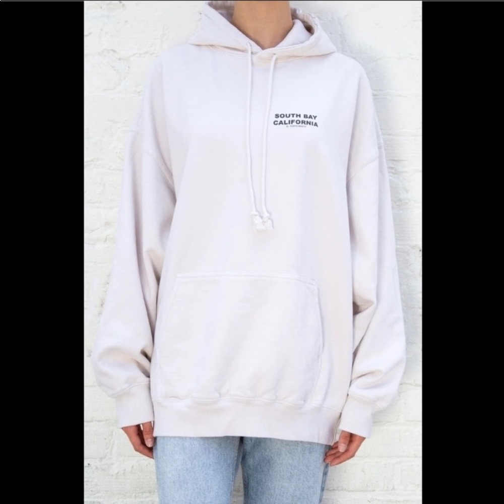 Brandy Melville Siesta Bay Off the Lip hoodie